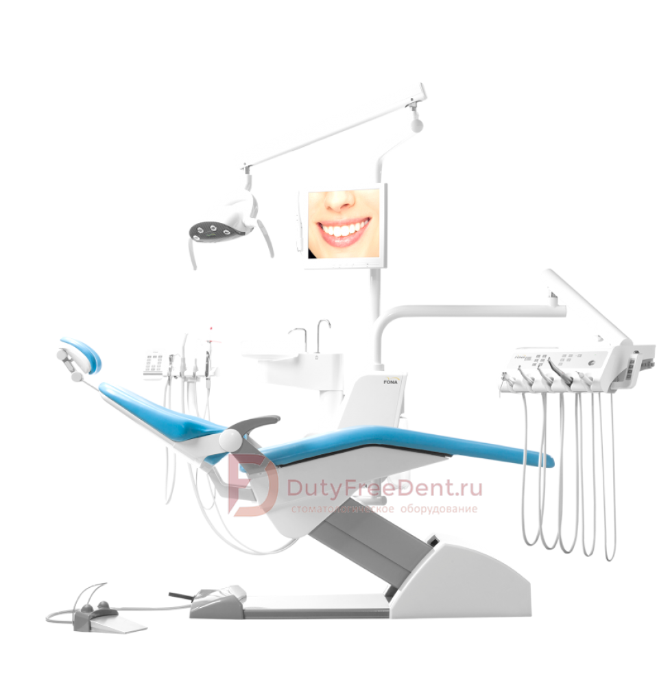 Fona 1000 S LED стоматологическая установка, нижняя подача, базовая комплектация FONA Dental