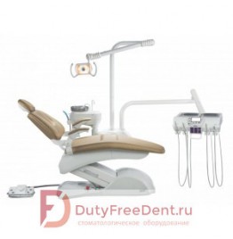 Olsen Prince Logic Plus - стоматологическая установка с нижней подачей инструментов 